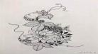 线描花卉适合四年级