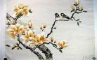 玉兰花工笔画