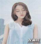 齐肩烫发怎么扎减龄