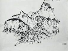 太行山风景速写图片