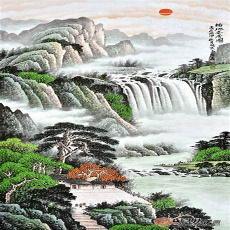 如何画山水画