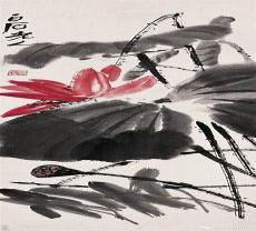 寻宝齐白石竹子四人画
