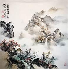 中国画山水画题款集锦